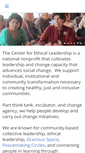Mobile Screenshot of ethicalleadership.org