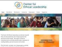 Tablet Screenshot of ethicalleadership.org